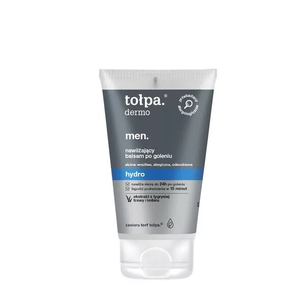 Tołpa Dermo Men, hydro nawilżający balsam po goleniu, 100ml