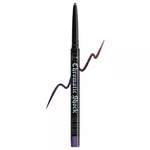 J.Cat Beauty Chromatic Shock 24 Extreme eye liner, automatyczna kredka do oczu z metalicznym połyskiem, Mystic topaz charisma, 9g