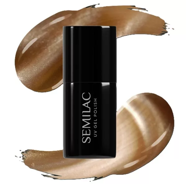 Semilac Gloss Gala, lakier hybrydowy, 661 Linen Gloss, 7ml