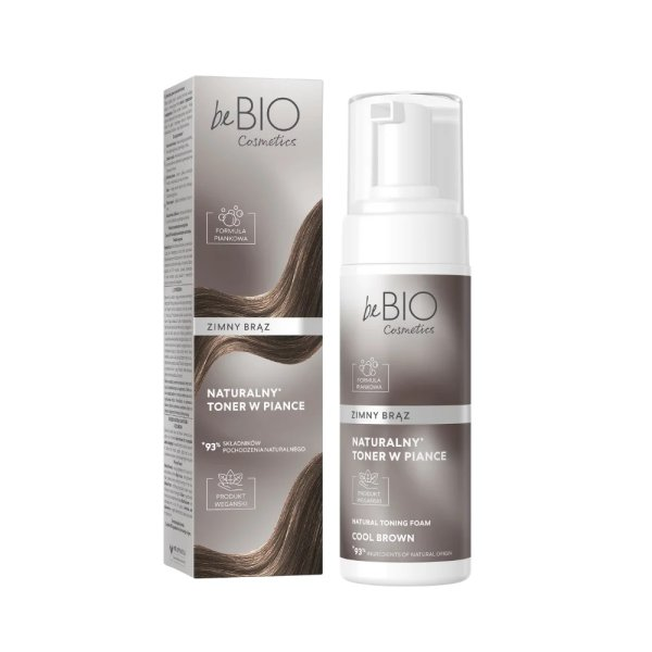 BeBio Ewa Chodakowska Naturalny toner w piance Zimny Brąz 120ml