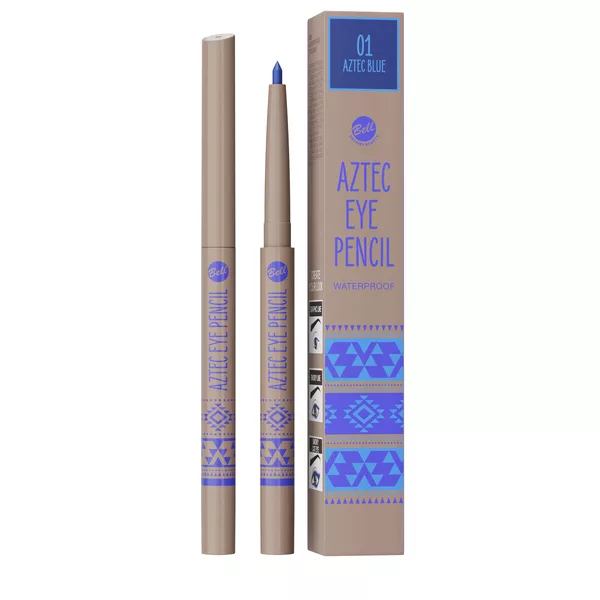 Bell konturówka do oczu Aztec Eye Pencil 001, 0,22g