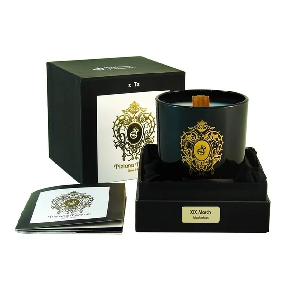 Tiziana Terenzi XIX March świeca perfumowana o aromacie cytrusowo-drzewnym 170g