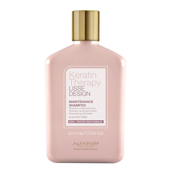 Alfaparf Milano Keratin Therapy Lisse Design, szampon podtrzymujący efekt wygładzenia, 250ml