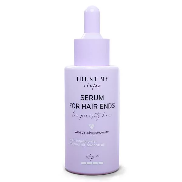 Trust My Sister, serum do włosów niskoporowatych, 40ml