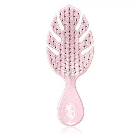 Wet Brush Go Green Mini Detangler, szczotka do włosów, różowa