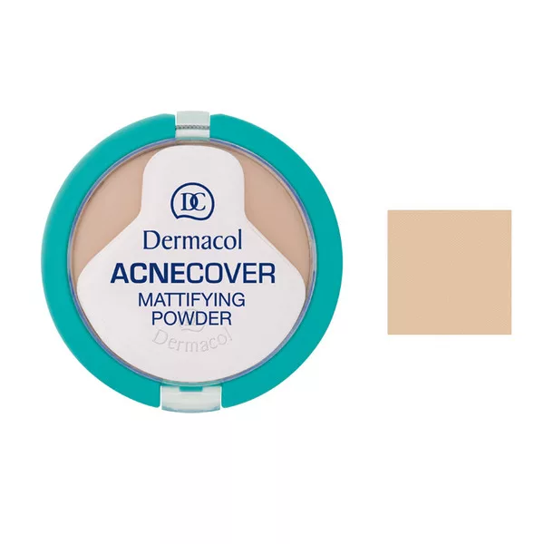 Dermacol Acnecover Mattifying Powder puder matujący w kompakcie 04 Honey 11g