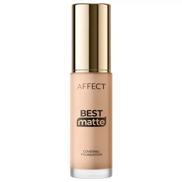 Affect, matowy podkład kryjący Best Matte 4N, 30ml