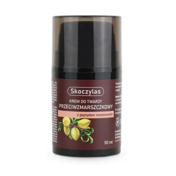Skoczylas Krem do twarzy przeciwzmarszczkowy z peptydem miedziowym 50ml