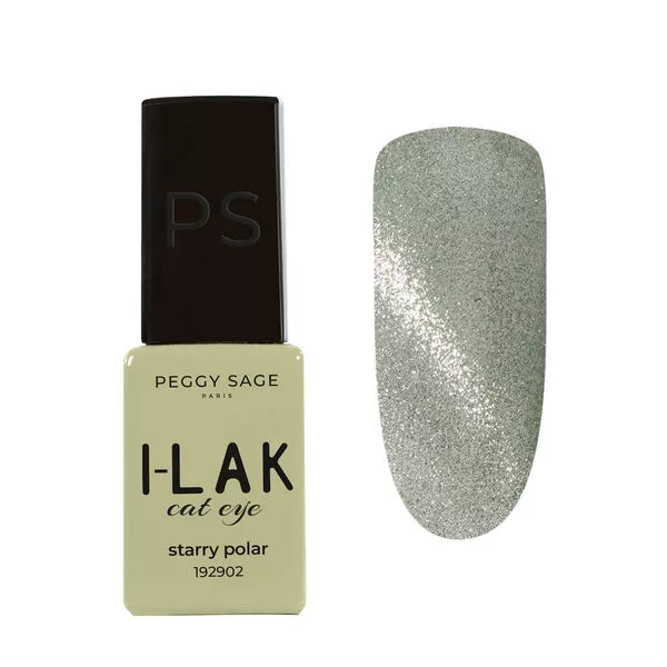 Peggy Sage I-LAK Cat Eye, lakier hybrydowy do paznokci, Starry Polar, 5ml