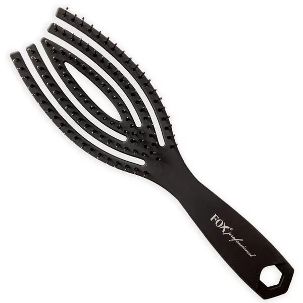Fox Flex Brush Nylon Black Mat, szczotka do włosów