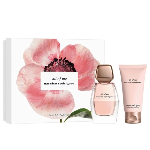 Narciso Rodriguez All Of Me zestaw woda perfumowana spray 50ml + balsam do ciała 50ml (W)