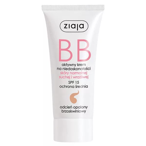 Ziaja, krem BB do skóry normalnej, odcień opalony, 50ml