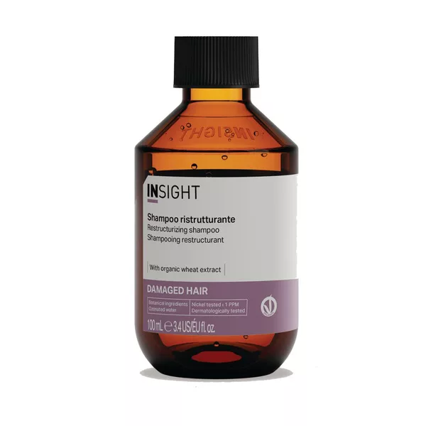 InSight Damaged Hair Restructurizing shampoo, szampon odbudowujący do włosów zniszczonych, 100ml