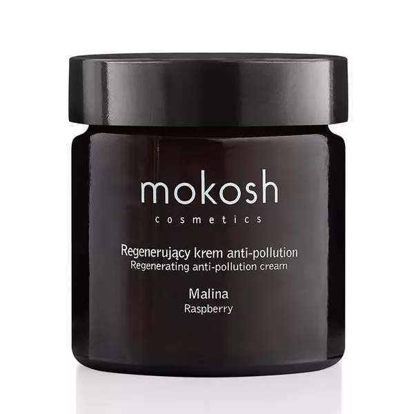 Mokosh, regenerujący krem do twarzy anti-pollution, malina, 60ml