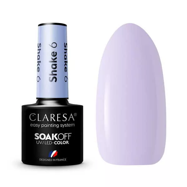 Claresa, Lakier hybrydowy, SHAKE 6, 5g