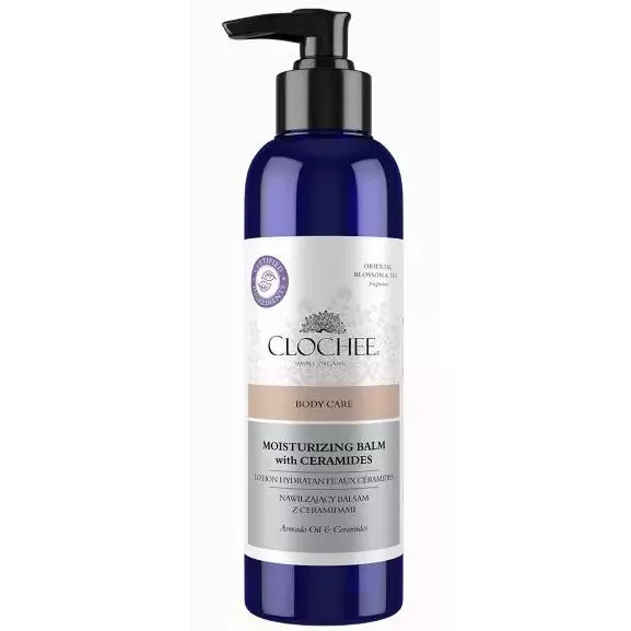 Clochee, nawilżający balsam do ciała z ceramidami, oriental blossom & tea, 250ml