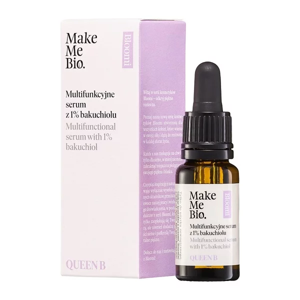 Make Me Bio Bloomi, Quenn B, multifunkcyjne serum z 1% bakuchiolu, 15ml