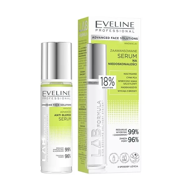 Eveline Cosmetics Lab Formula zaawansowane serum na niedoskonałości 30ml
