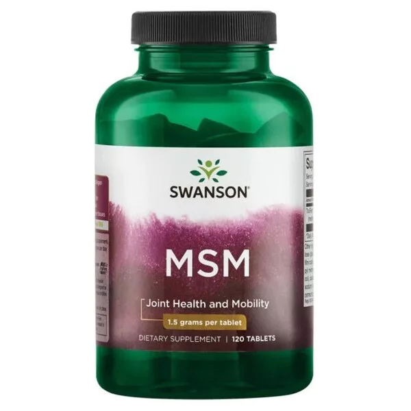 Swanson MSM TruFlex 1500mg 120tabl