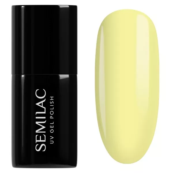 Semilac One Touch Pastels, lakier hybrydowy do paznokci, 970 Limoncello, 7ml