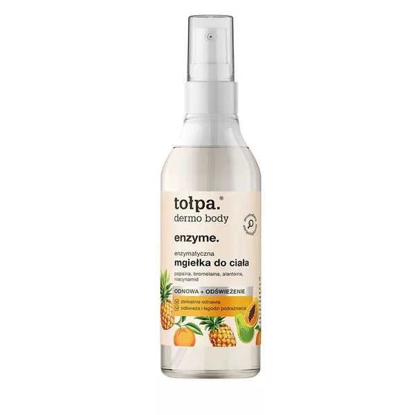 Tołpa Dermo Body Enzyme, enzymatyczna mgiełka do ciała, 195ml