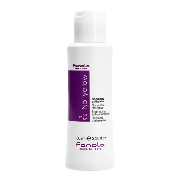 Fanola No Yellow, szampon ochładzający odcień blond, 100ml