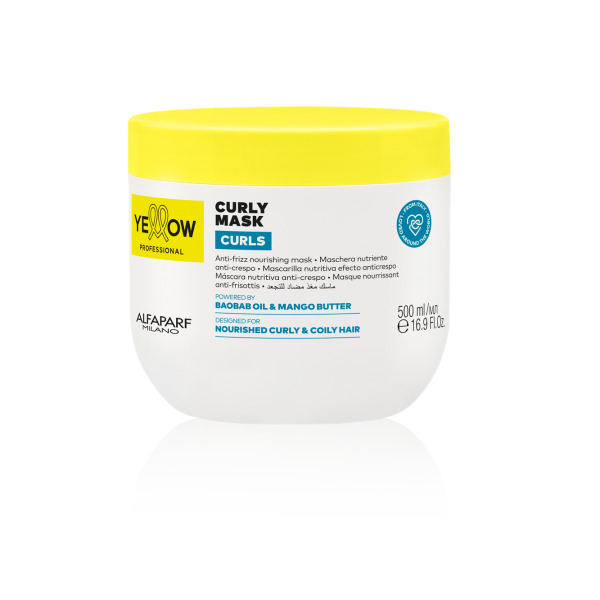 Yellow Professional Curls, maska do włosów kręconych, 500ml