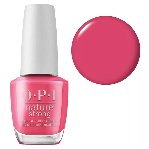 OPI Nature Strong, wegański lakier do paznokci, Kick In The Bud NAT033, różowy, 15ml