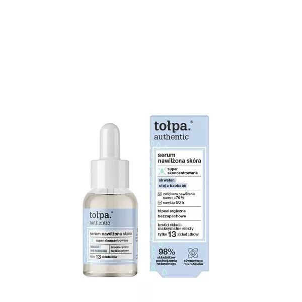 Tołpa Authentic, serum nawilżona skóra, 30ml