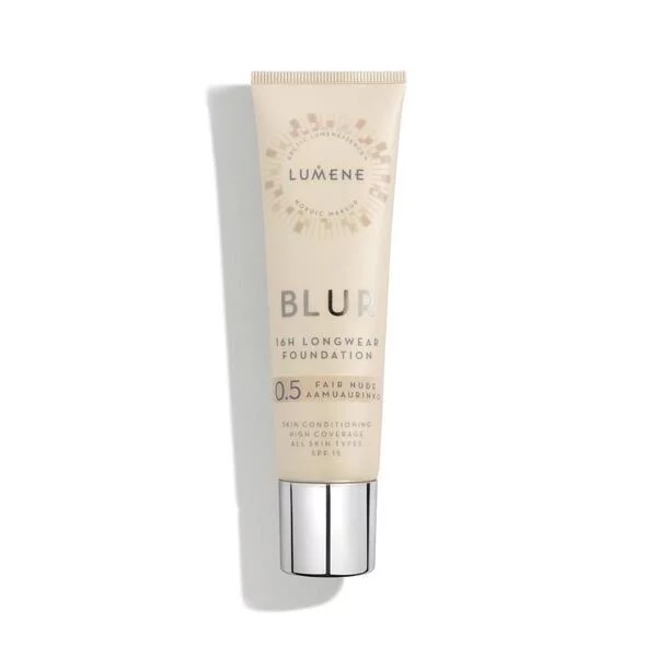 Lumene Blur, kremowy podkład wygładzający, 30ml, 0.5 - Fair Nude
