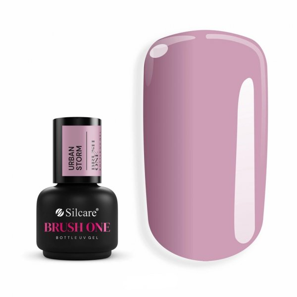 Silcare Brush One Bottle Gel żel budujący w butelce z pędzelkiem Urban Storm 15g