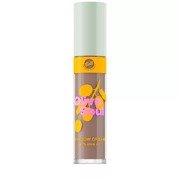 Bell Olive Soul Shadow Cream, kremowy cień do oczu, 002 Cocoa olive, 4g