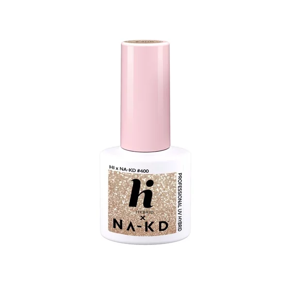 hi hybrid, lakier hybrydowy, 5ml, #400 Glamour Dust