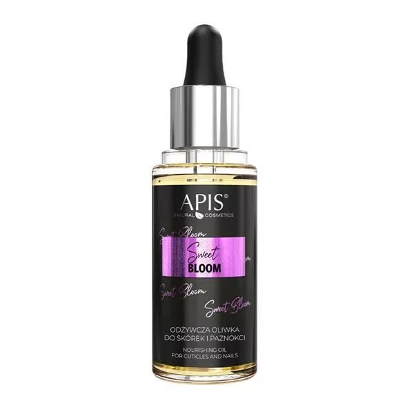 Apis Sweet Bloom, odżywcza oliwka do skórek i paznokci, 30ml