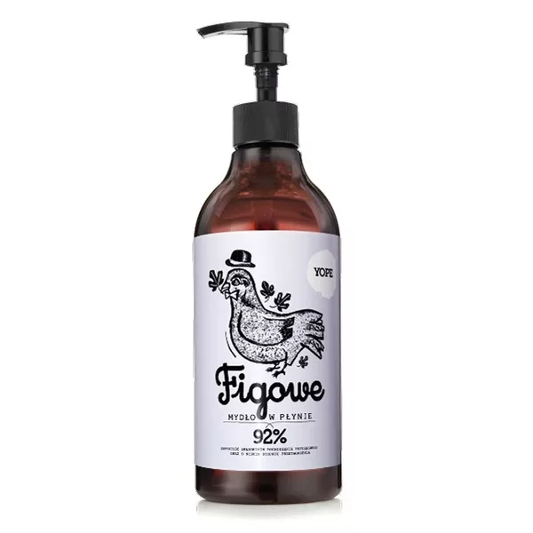 Yope Naturalne mydło w płynie, Figowe, 500ml