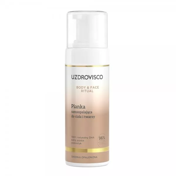Uzdrovisco Body & Face Ritual pianka samoopalająca do ciała i twarzy 150ml
