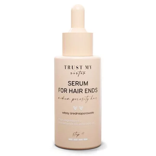 Trust My Sister, serum do włosów średnioporowatych, 40ml