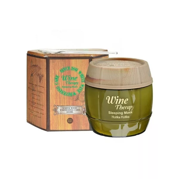 Holika Holika Wine Therapy, maseczka całonocna z białym winem, 120ml