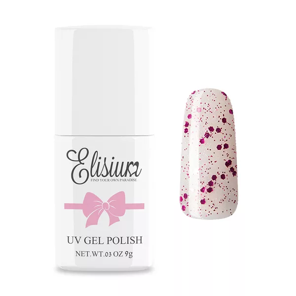 Elisium, lakier hybrydowy 099 Glitter Joy, 9g
