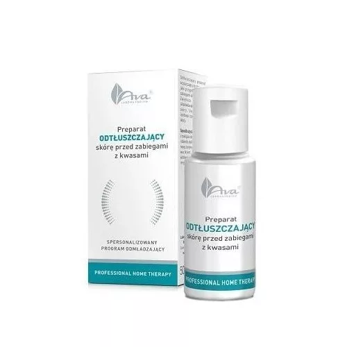 Ava Laboratorium Professional Home Therapy preparat odtłuszczający skórę przed zabiegami kwasowymi 50ml