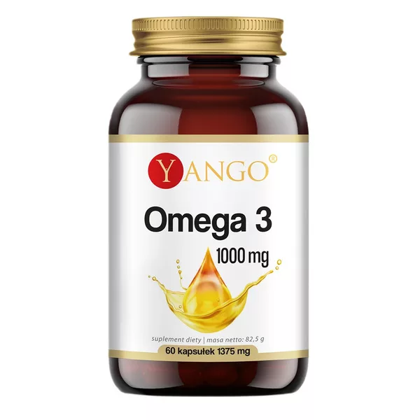 Yango Omega 3 suplement diety 60 kapsułek