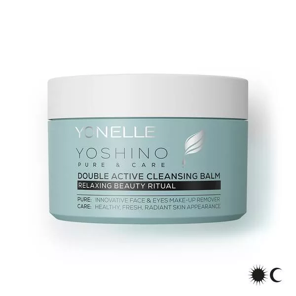 Yonelle Yoshino Pure&Care, podwójnie aktywny balsam oczyszczający do twarzy, 125g