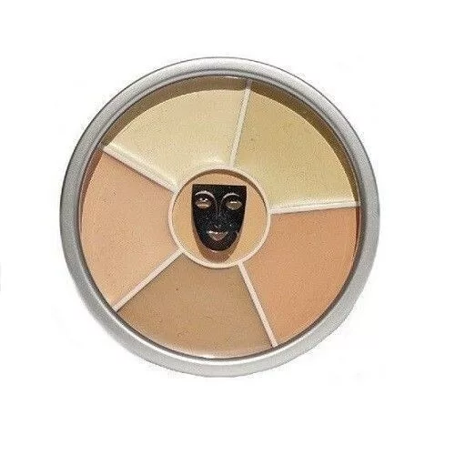 Kryolan, Dermacolor Camouflage Rainbow Set, paleta kamuflaży, 40g, odcień 00