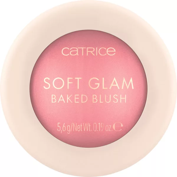 Catrice Soft Glam Baked Blush, róż rozświetlający, 040 Midnight Berry, 5,6g