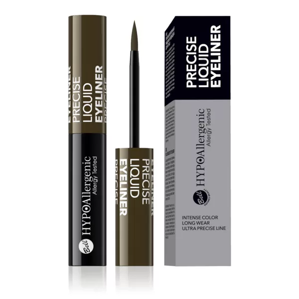 Bell HYPO Precise Liquid Eyeliner, konturówka do oczu w płynie, 02, 5g