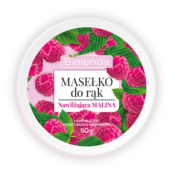 Bielenda Masełko Do Rąk Nawilżająca Malina, 50ml