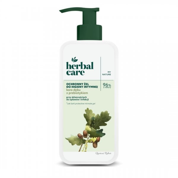 Farmona Herbal Care ochronny żel do higieny intymnej kora dębu i prebiotyk 330ml