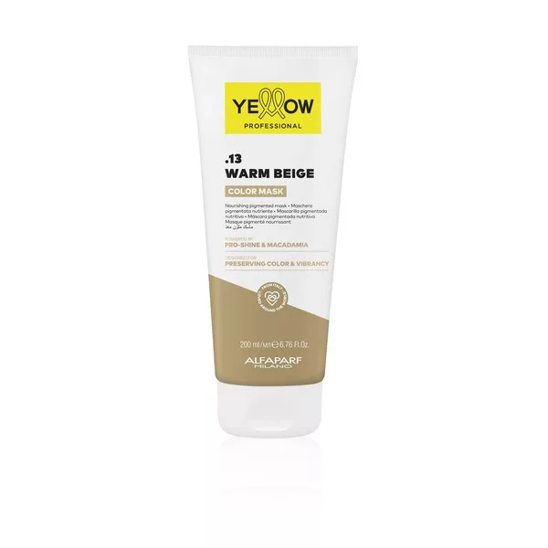 Yellow Professional Color Care, pigment maska wzmacniająca kolor, .13 ciepły beż, 250ml