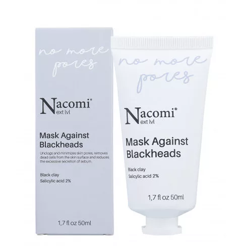 Nacomi Next Level, maseczka przeciw zaskórnikom, 50ml