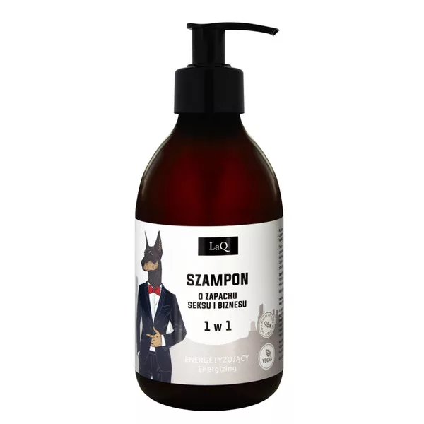 LaQ Doberman, szampon dla facetów 1w1 , 300ml